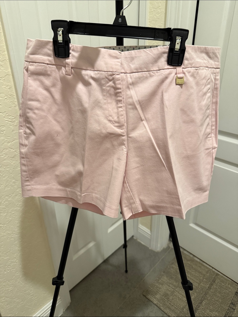 Nautica Light Pink Women's Pencil shorts - Picture 2 of 4